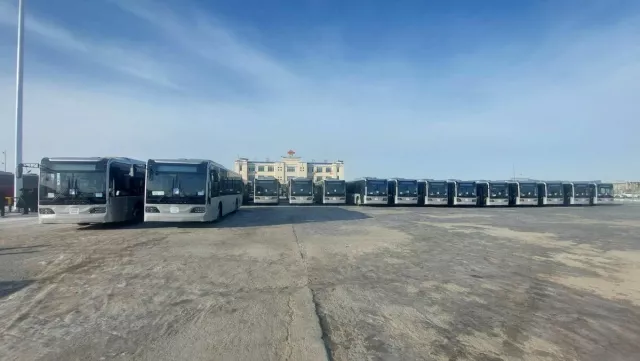 “Yutong Bus” компанийн үйлдвэрээс гарсан хоёр дахь ээлжийн 50 автобус Эрээн хотод иржээ