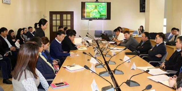 Нийслэлийн хот байгуулалтын дундын мэдээллийн сангийн нэгдсэн тогтолцоо бий болгох ажлын хэсэг хуралдлаа