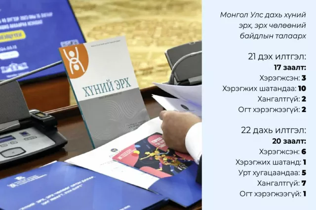 Хоёр жилийн дараа ч хэрэгжээгүй хүний эрхийг хамгаалах тогтоолууд
