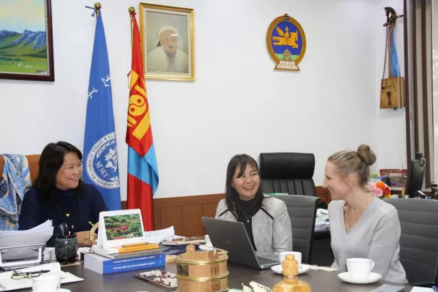 Монгол улсад Олон улсын эрүүл мэндийн аюулгүй байдлын хөтөлбөр (GHSA)-ийн төлөөлөгчидтэй уулзлаа