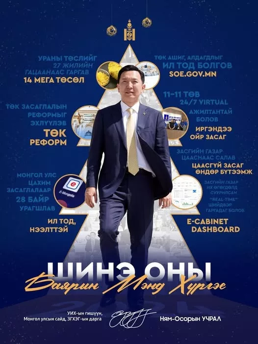 Н.Учрал: Айлчлан ирж буй 2025 он улс орноороо өөдөө тэмүүлсэн, Монгол хүн, Монгол айл бүрийн аж амьдрал дээшилсэн өрнүүн жил байх болно