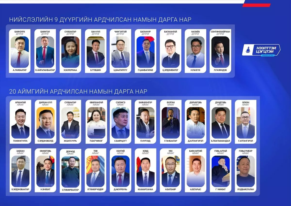 АН-ын дарга нарын өрсөлдөөнд хэн, хэн хүч үзэв
