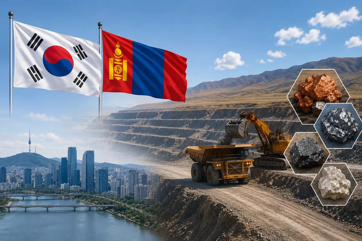 Өмнөд Солонгос улс Монгол Улстай чухал ашигт малтмалын салбарт түншлэх сонирхолтой байна
