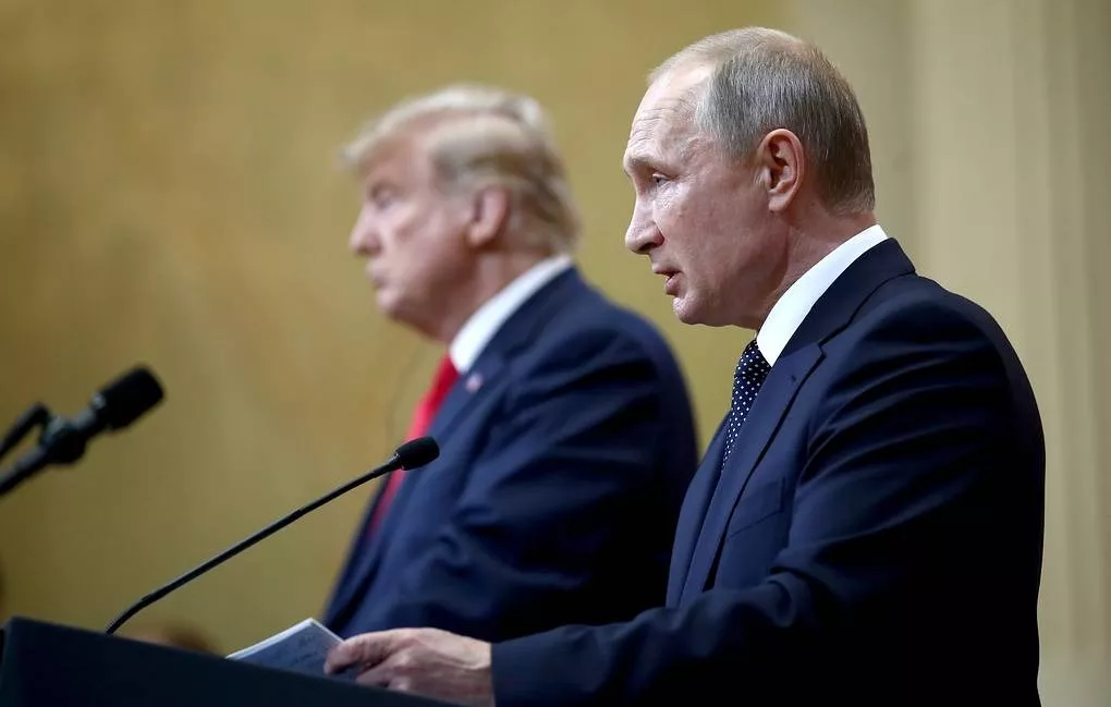 Путины араар Трамп ёстой тавих шиг боллоо!