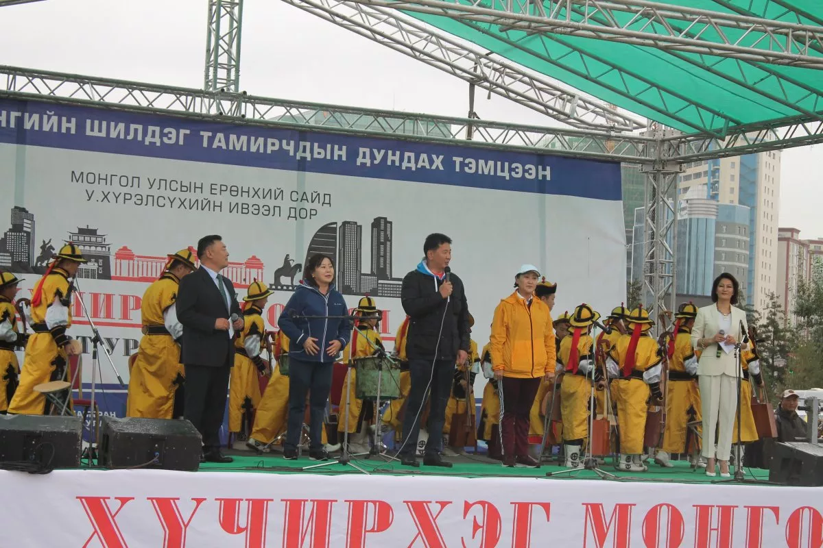 Ерөнхий сайдын ивээл дор “ХҮЧИРХЭГ МОНГОЛ” спорт, урлагийн өдөрлөгт ГССҮТөв оролцлоо