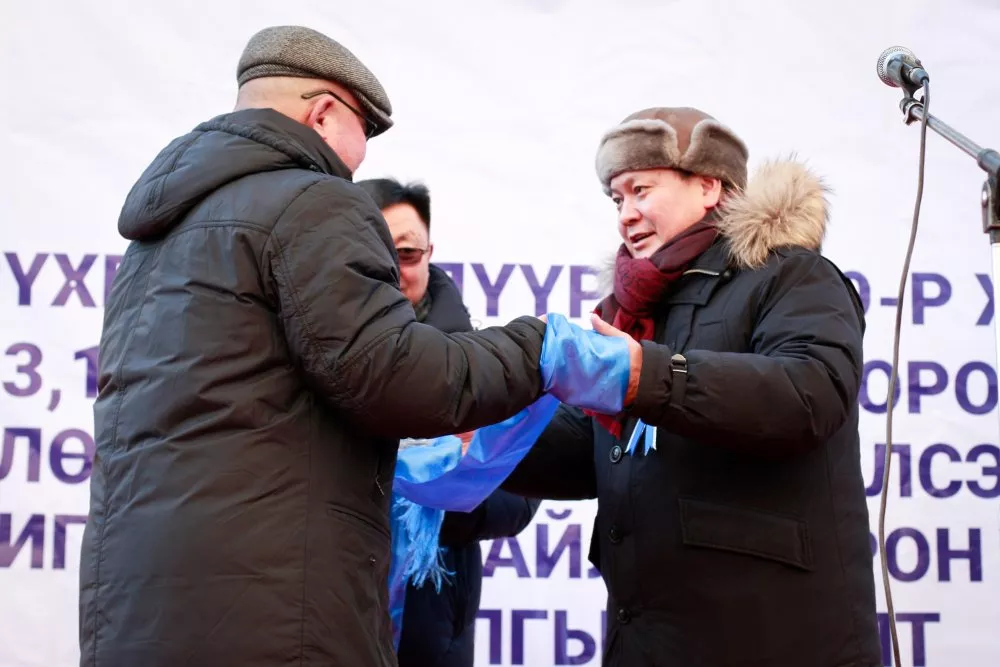 Сүхбаатар дүүргийн 9-р хорооны ГАЗРАА ЧӨЛӨӨЛСӨН ИРГЭД шинэ байрны түлхүүрээ гардан авлаа