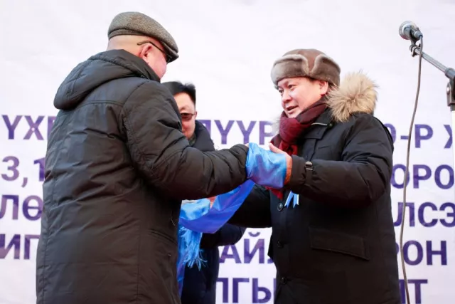 Сүхбаатар дүүргийн 9-р хорооны ГАЗРАА ЧӨЛӨӨЛСӨН ИРГЭД шинэ байрны түлхүүрээ гардан авлаа