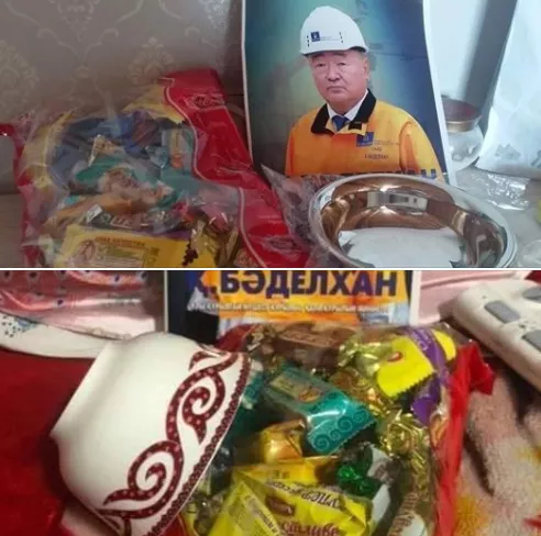 Х.Баделхан сайдын тараасан нүнжигтэй бэлэг 
