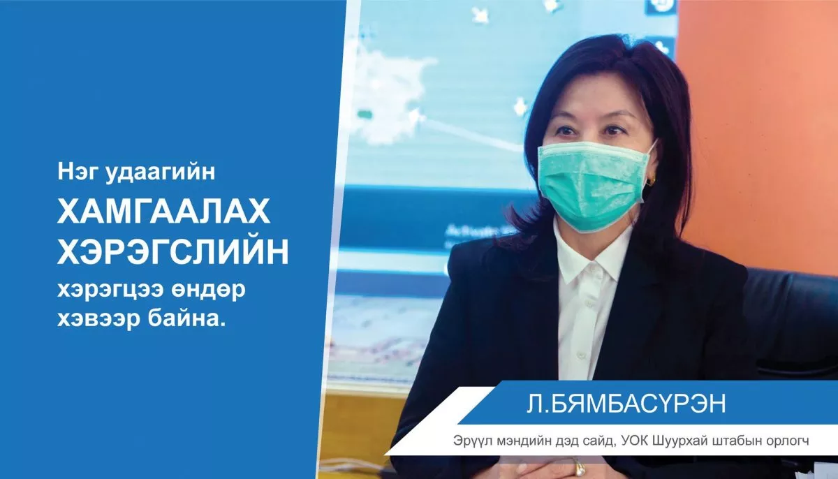 Л.БЯМБАСҮРЭН: Нэг өрөөнд нэг хүн, нэг гэр бүлийг байлгах бодлого барьж ТУСГААРЛАЛТАНД авч эхэллээ