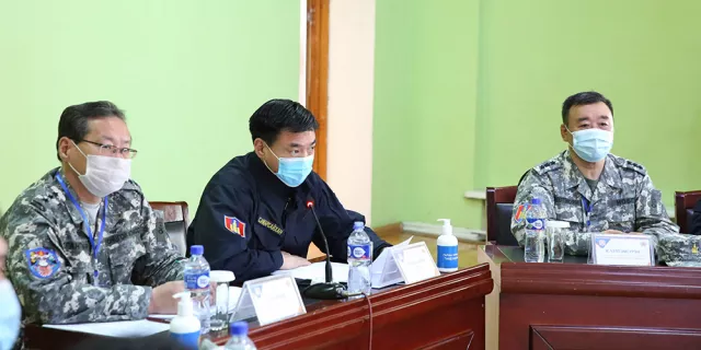 “Ковид-19" цар тахлын үеийн харилцан ажиллагаа, хариу арга хэмжээ” дадлага сургуулилалт эхэллээ